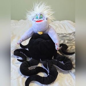 Large Ursula Little Mermaid Plush Toy Doll Disney Store Collectible Villian 25"